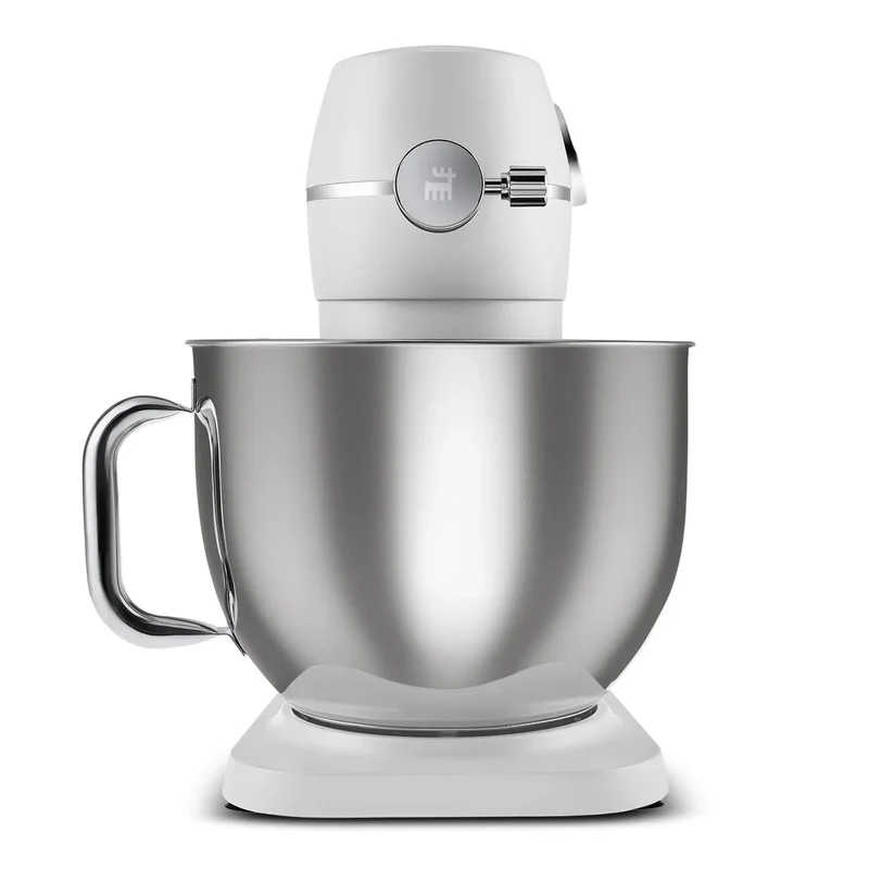 Karaca Multichef Artisan Digitale Anzeige 7 Liter Gusseisen Standmixer Perlweiß 1800W