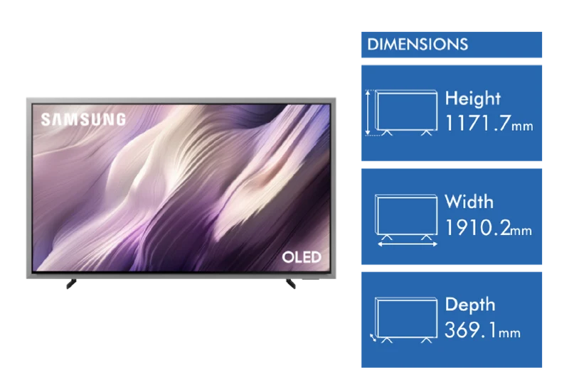 Samsung 83" OLED S95H 4K Smart AI TV 2026