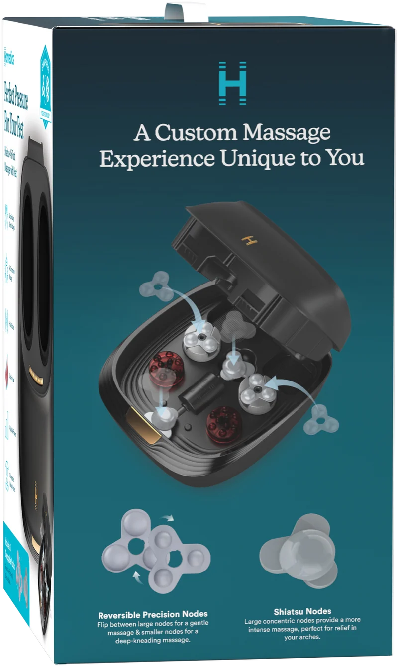 Homedics ModMassage Shiatsu Air Foot Massager with Heat
