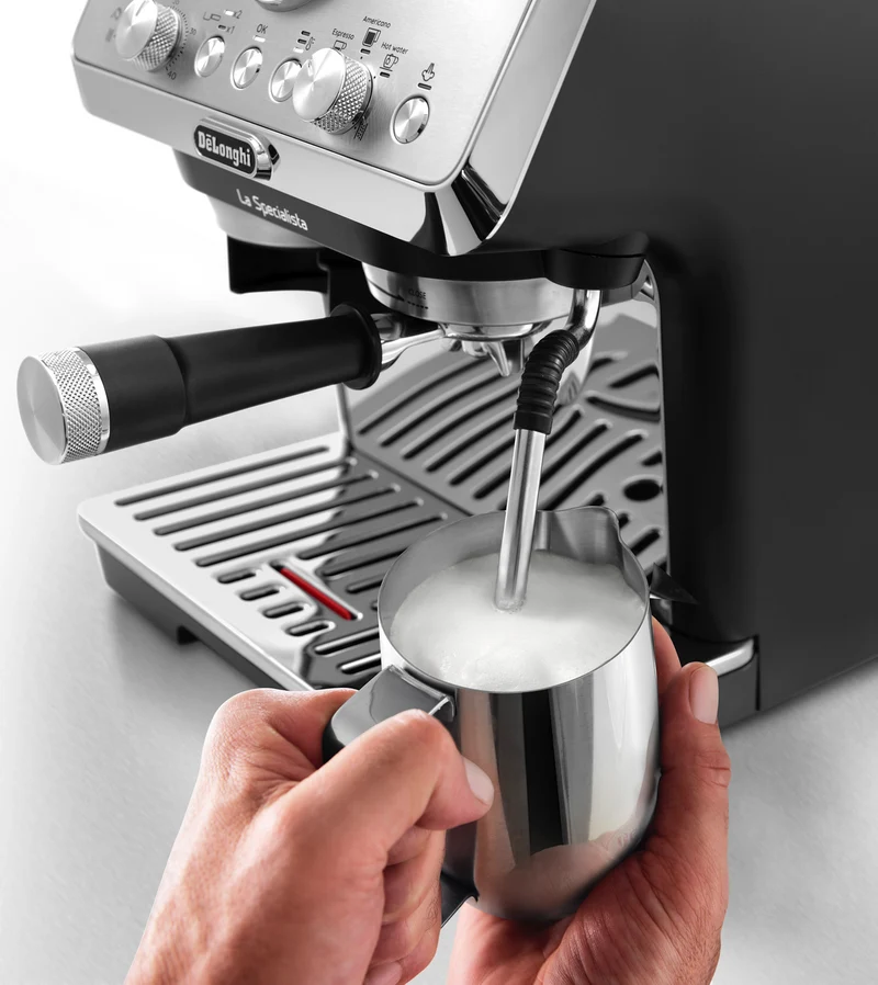 DeLonghi La Specialista Arte Manual Coffee Machine Metal Black