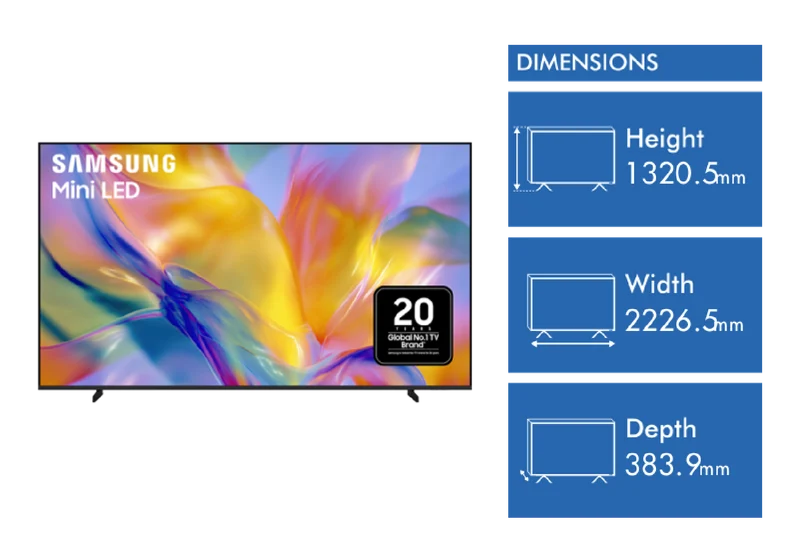 Samsung 100" M90H Mini LED 4K Smart TV 2026