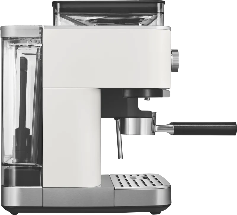 KitchenAid Semi Automatic Espresso Machine With Burr Grinder Porcelain