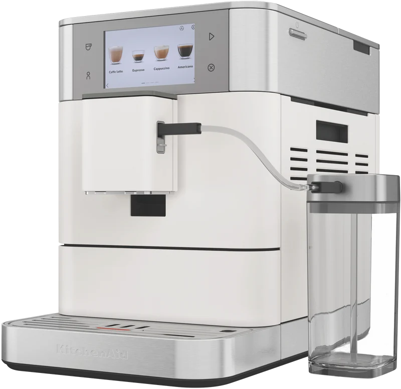 KitchenAid Fully Automatic Espresso Machine With Milk Container Porcelain