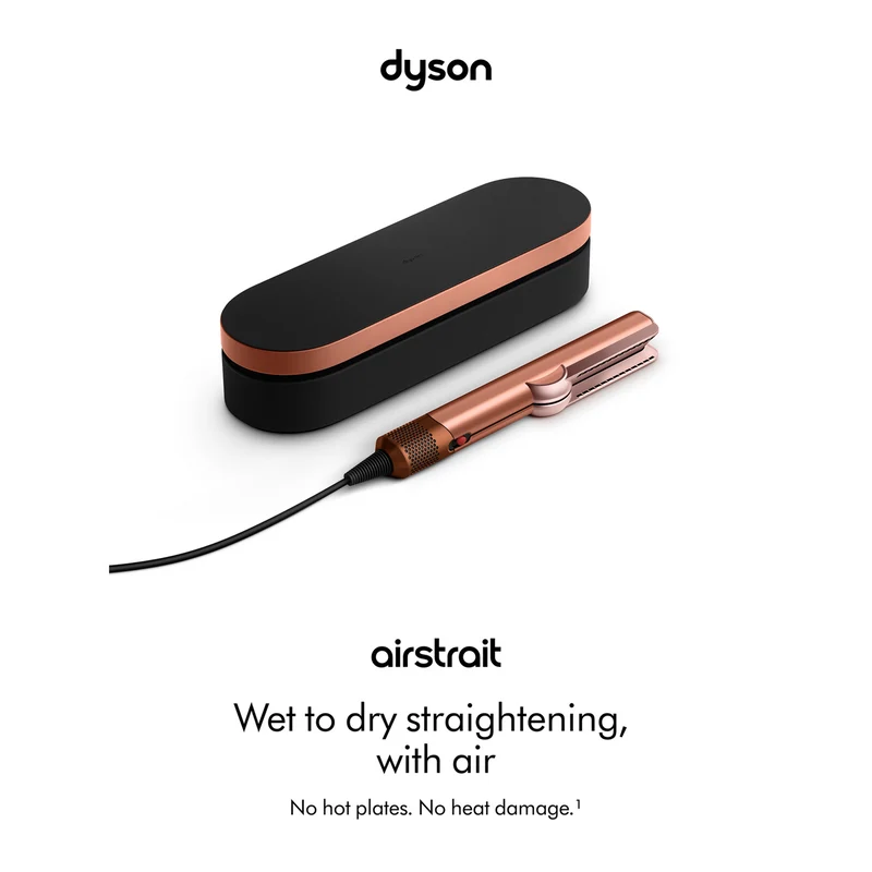Dyson Airstrait Amber Silk And Pink Champagne