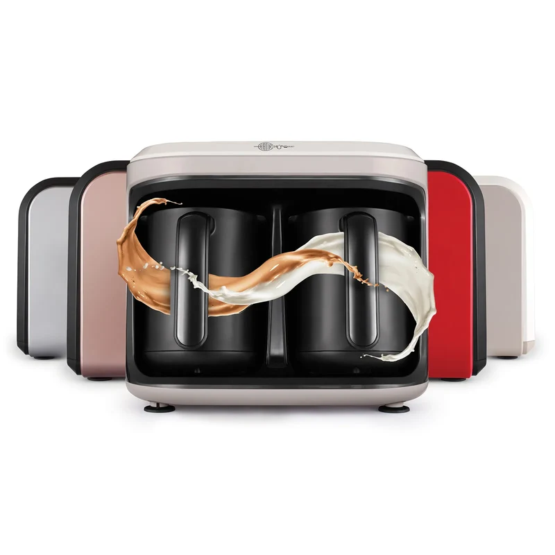 Karaca Hatır Hüps Duet Türkische Kaffeemaschine Beige, 1400W
