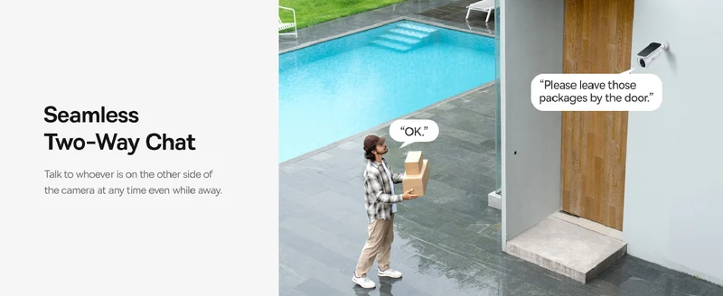 Baseus S1 2K Solar-Powered Spotlight Security Camera