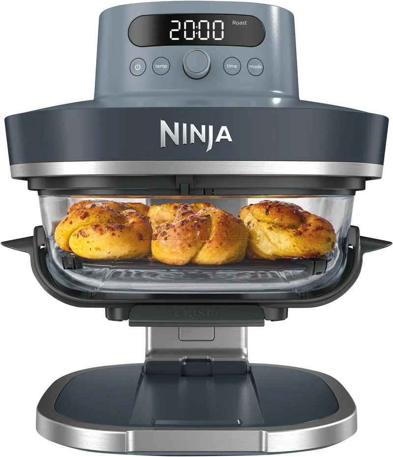 Ninja Crispi Pro 6-in-1 Countertop Glass Air Fryer Cyberspace