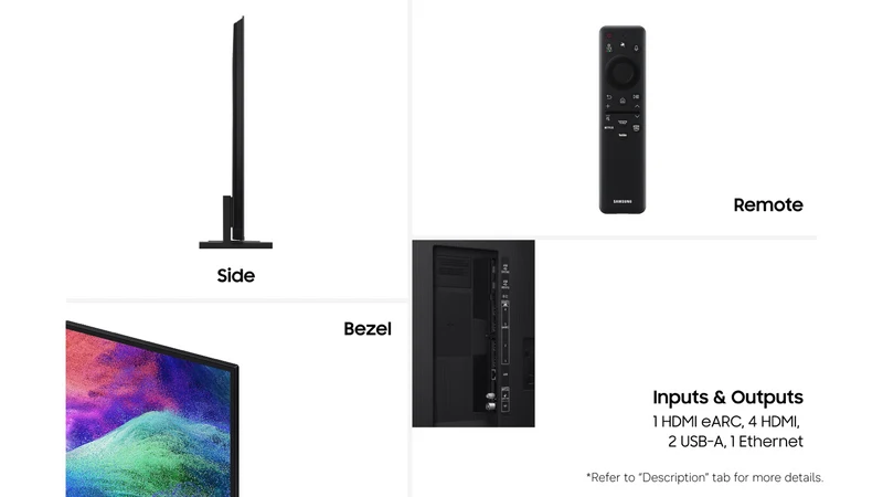 Samsung 65" MICRO RGB R85H 4K Smart AI TV 2026