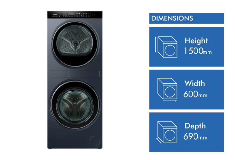 Haier Laundry Centre 12kg-9kg 600 Series Combo Washer Dryer