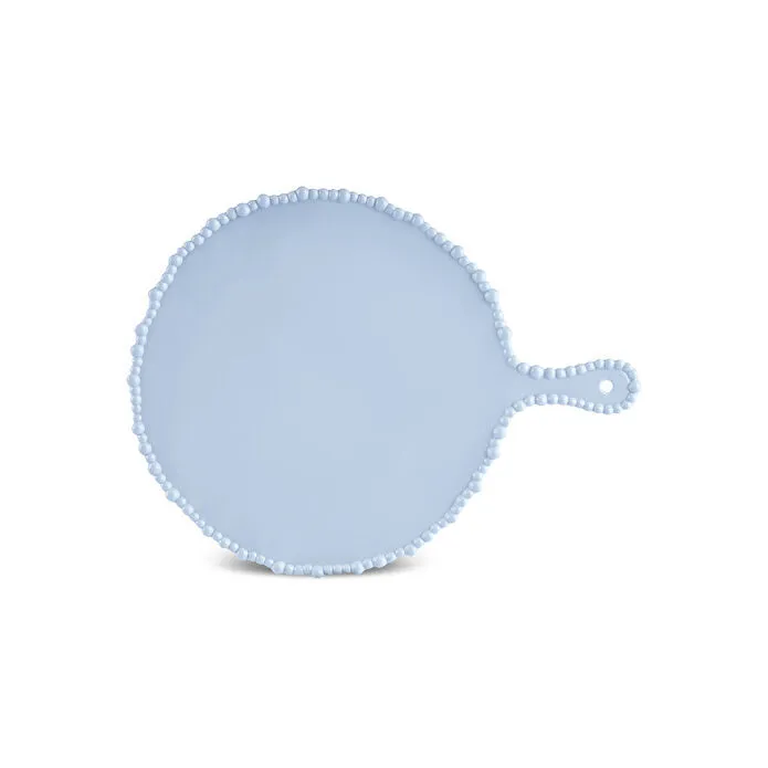 Karaca Perla Runde Käseplatte aus Melamin, 42 cm, Blau
