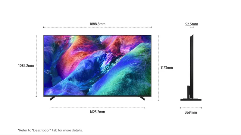 Samsung 85" MICRO RGB R85H 4K Smart AI TV 2026