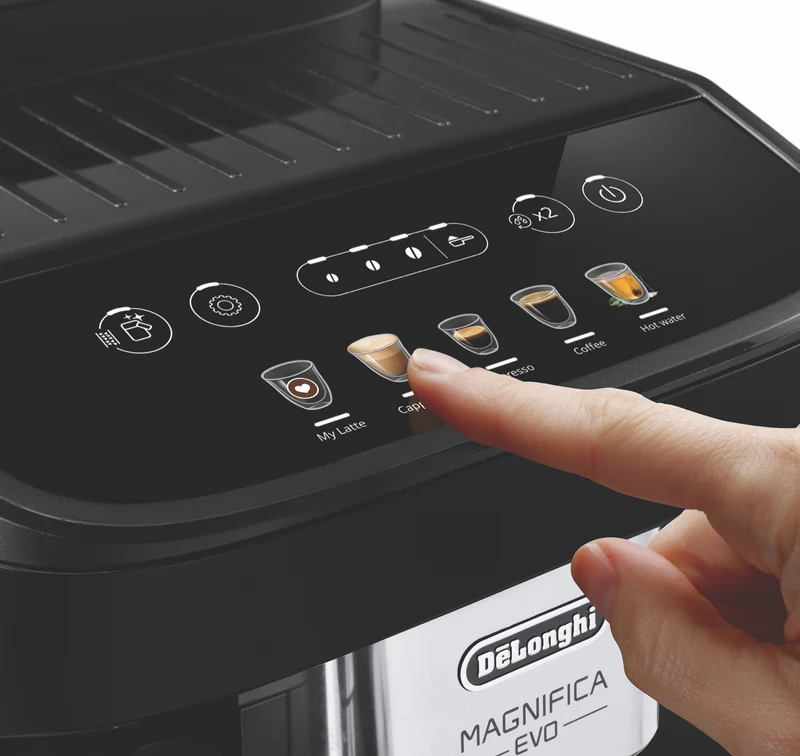 DeLonghi Magnifica Evo Fully Automatic Coffee Machine Black