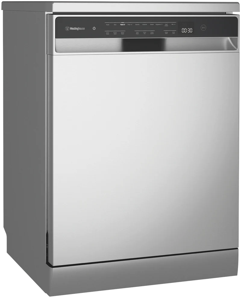 Westinghouse 60cm Stainless Steel 15 Place Freestanding Dishwasher