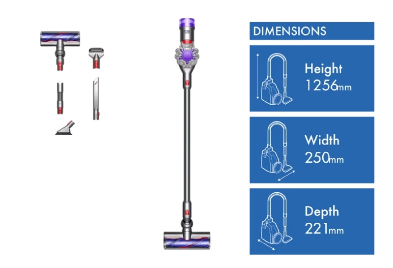 Dyson V8 Advanced + Car Cleaning Kit Cordless Vacuum