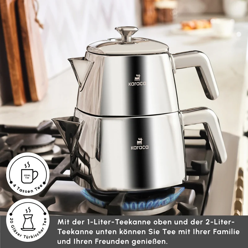Karaca Brewinox Teekannen Set