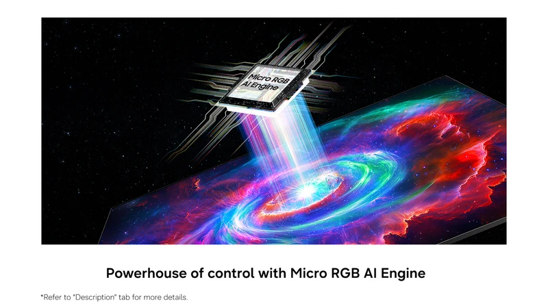 Samsung 75" MICRO RGB R95H 4K Smart AI TV 2026
