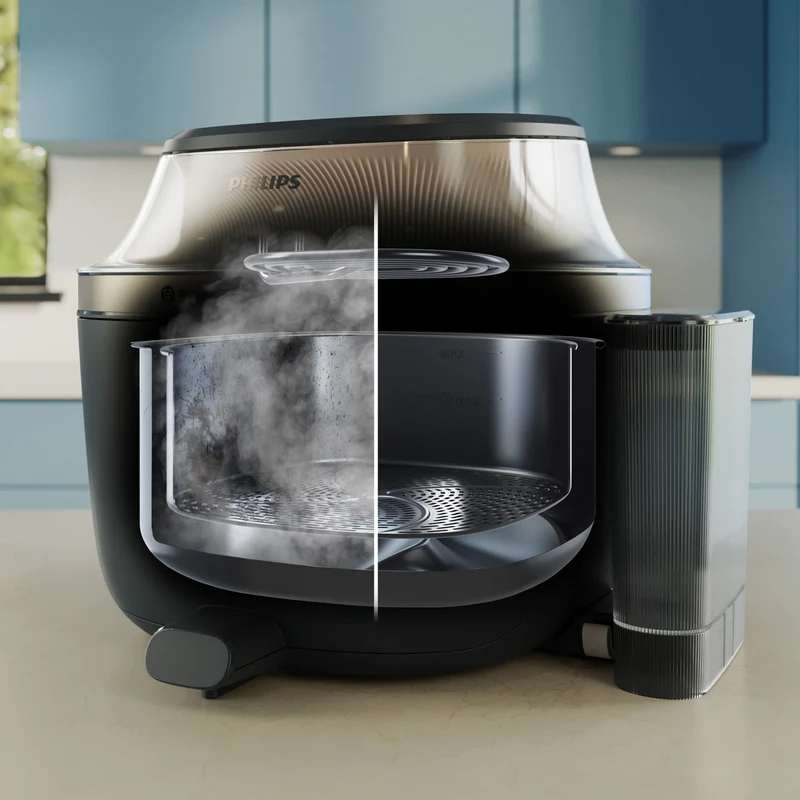Philips 5000 Series 7.2 Litre XXL Steam Airfryer Black