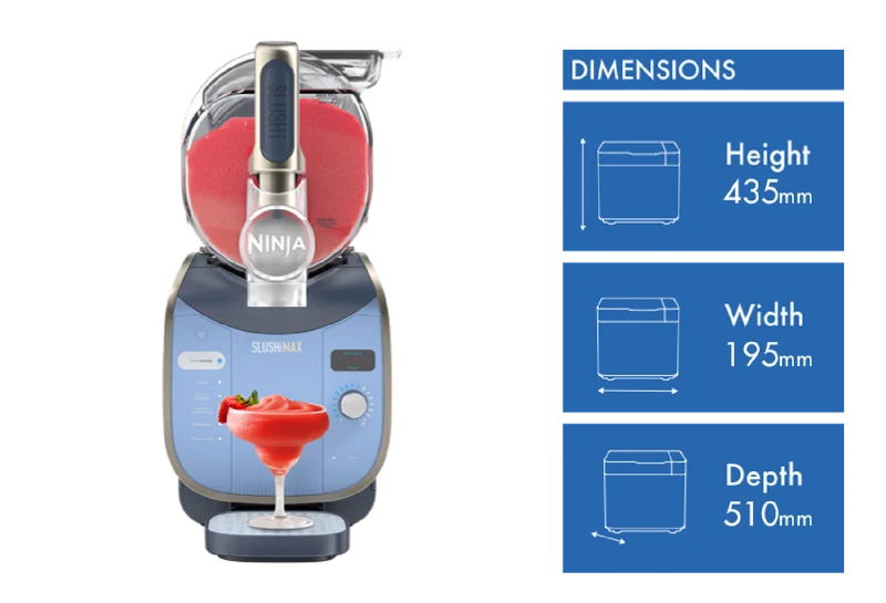 Ninja Slushi Max Smart Frozen Drink Maker Cyberspace