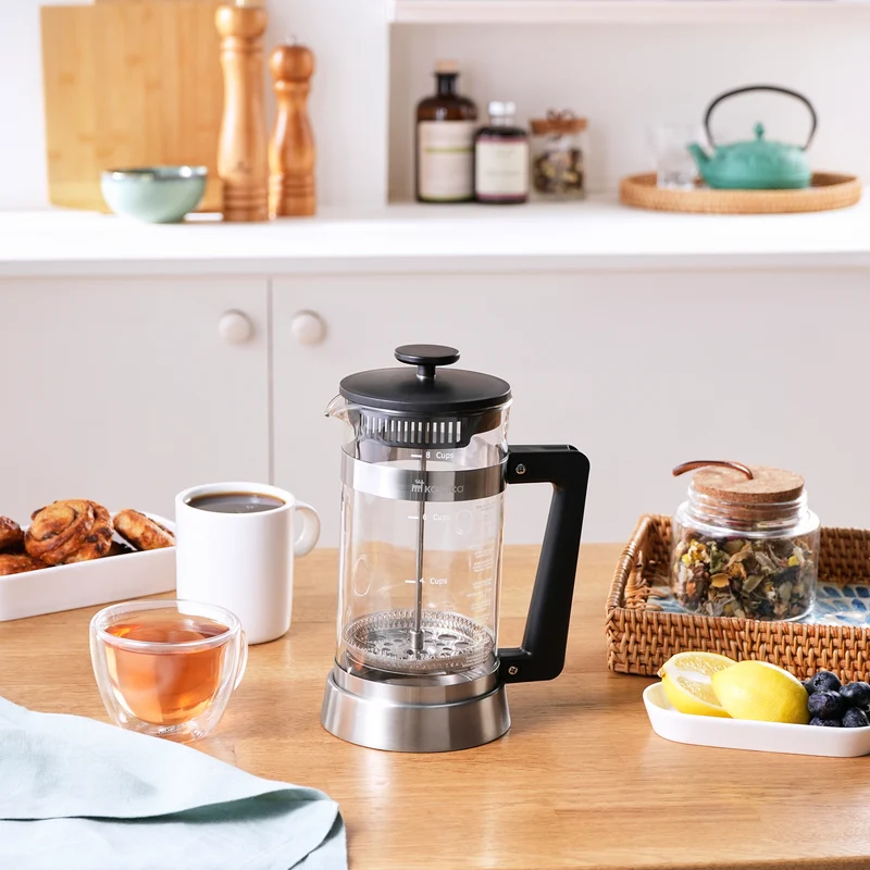 Karaca Cavira Borosilikat Glas French Press, 1000 Ml