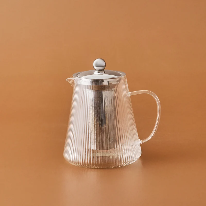 Karaca Lumira Borosilikat Glas Teekanne, 1200 Ml