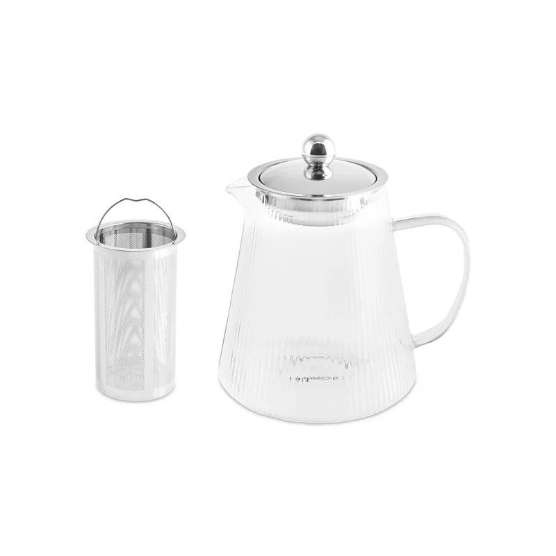 Karaca Lumira Borosilikat Glas Teekanne, 1200 Ml