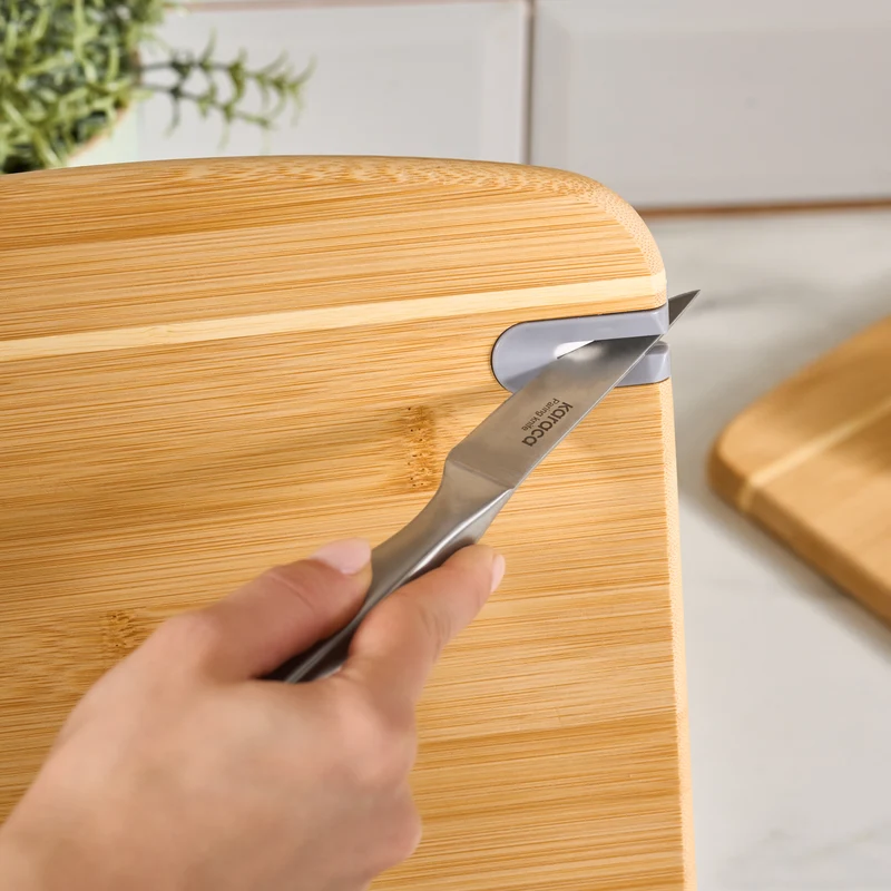Karaca Sharpencut 2-teiliges Schneidebrett, Farblos