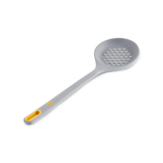 Karaca Silva Silikon Schaumlöffel, 33,5 cm, Grau