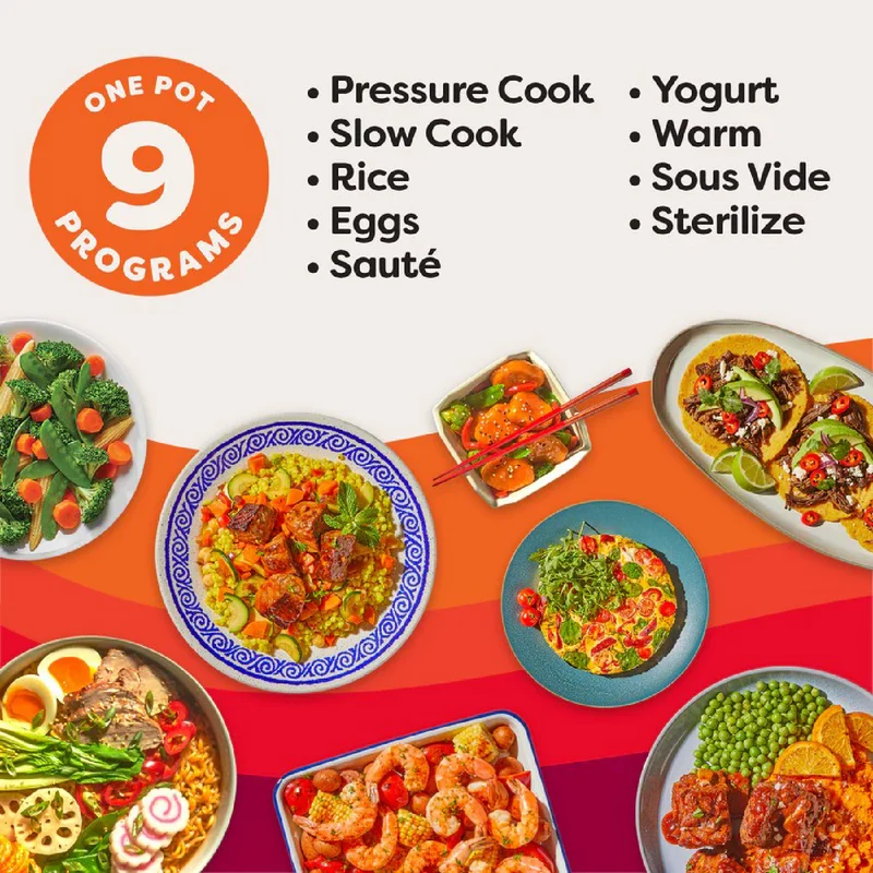 Instant 8 Litre Duo Plus Multi Cooker