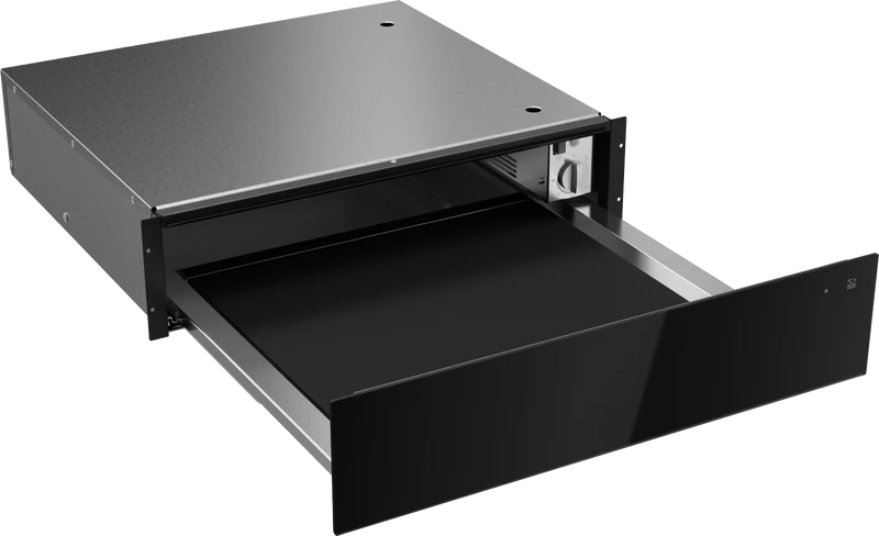 ASKO Craft Warming Drawer, Black Glass