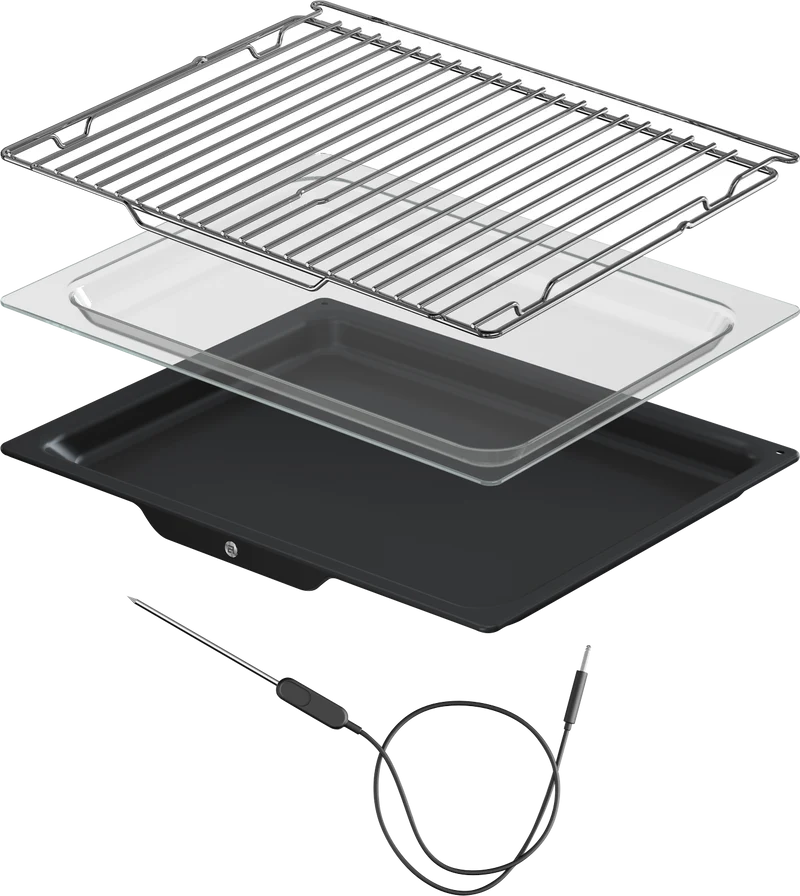 ASKO Craft Frame 45cm Combi Microwave Oven, Black Steel