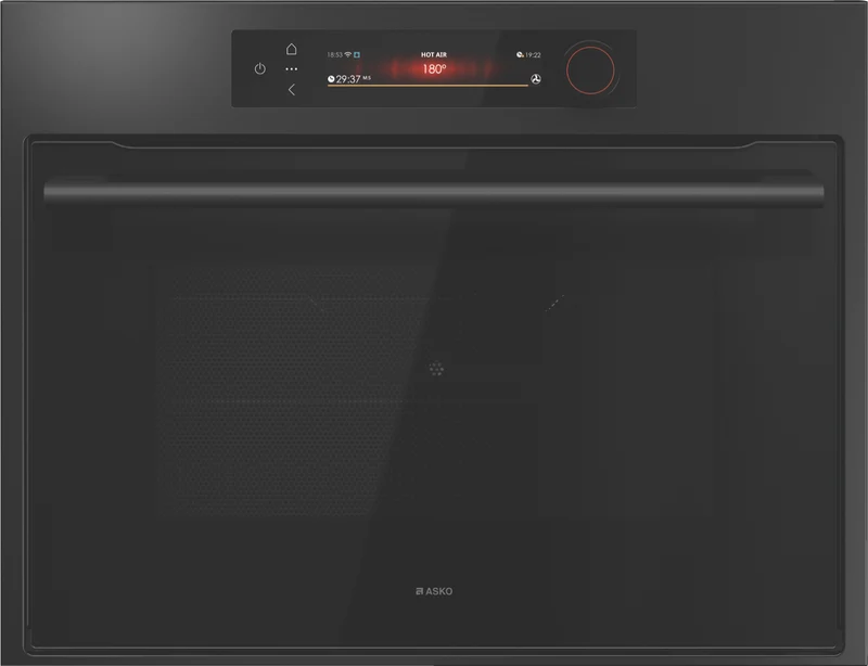 ASKO Craft Frame 45cm Combi Microwave Oven, Graphite Black