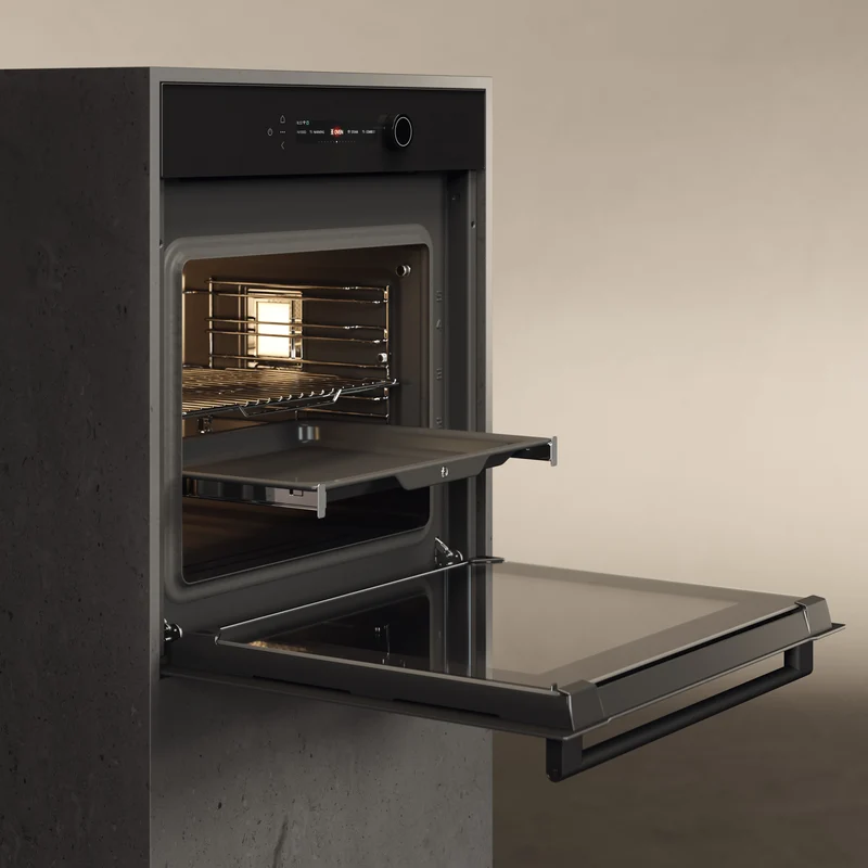ASKO Craft 60cm Pyrolytic Oven, Black Glass
