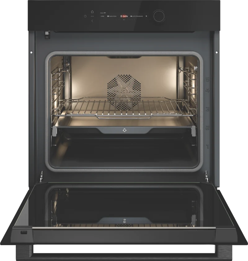 ASKO Craft 60cm Pyrolytic Oven, Black Glass