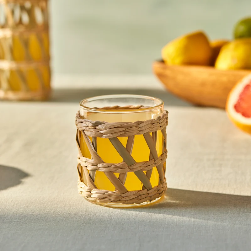 Karaca Waven Wasserglas, 285 ml, Creme