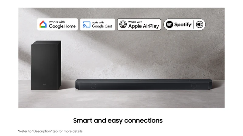Samsung Q-Series 3.1.2 ch Soundbar with Subwoofer 2026