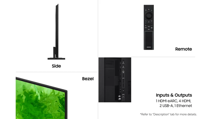 Samsung 85" QN80H NEO QLED 4K Mini LED Smart AI TV 2026