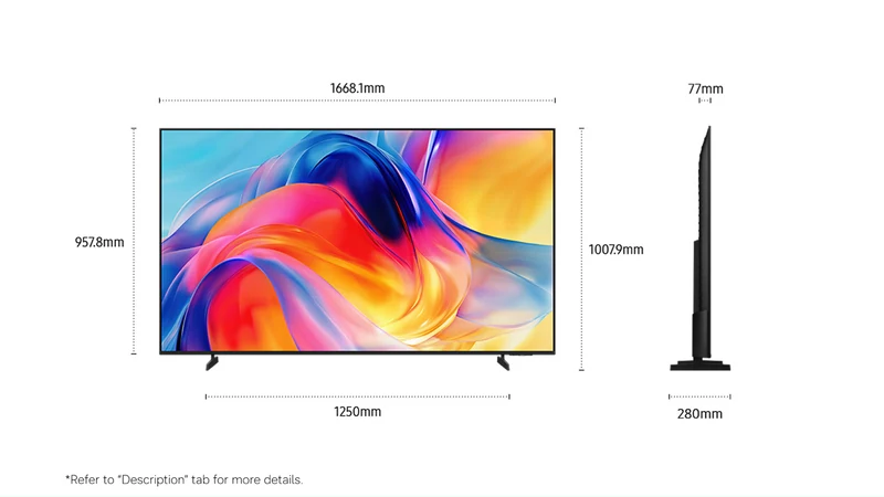 Samsung 75" M70H Mini LED 4K Smart TV 2026