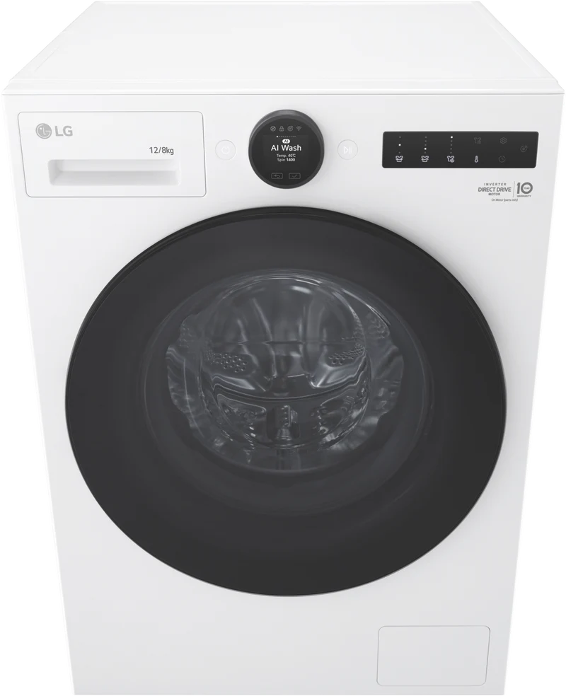 LG 12kg-8kg 10 Series AI Combo Washer Dryer