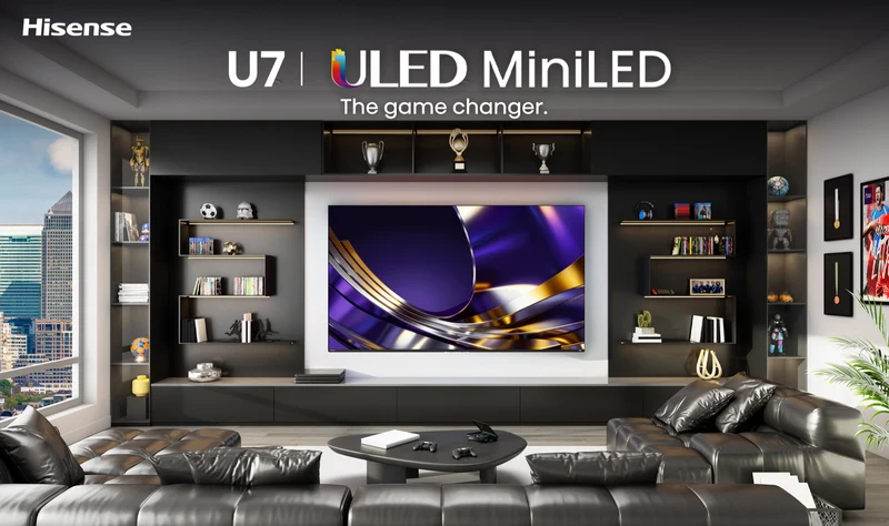 Hisense 65" U7SAU 4K ULED MiniLED 165Hz TV 2026