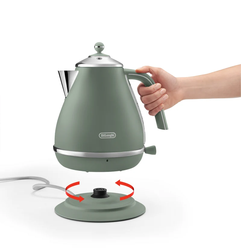 DeLonghi 1.7 Litre Icona Capitals Kettle Copenhagen Green