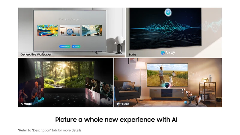 Samsung 43" M70H Mini LED 4K Smart TV 2026