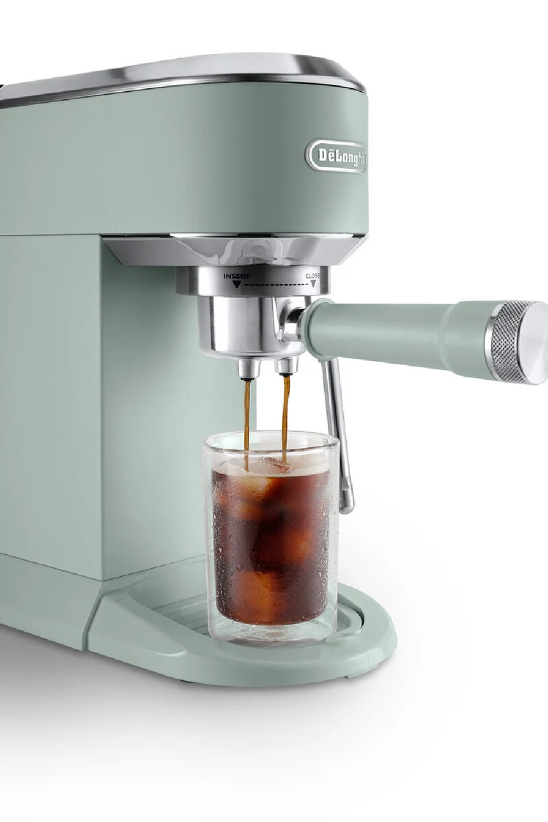 DeLonghi Dedica Duo With Cold Brew Coffee Machine Green