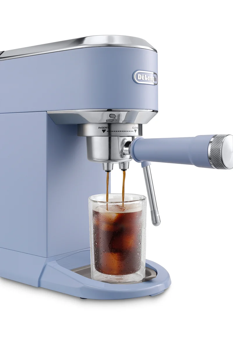 DeLonghi Dedica Duo With cold Brew Coffee Machine Dubai Blue