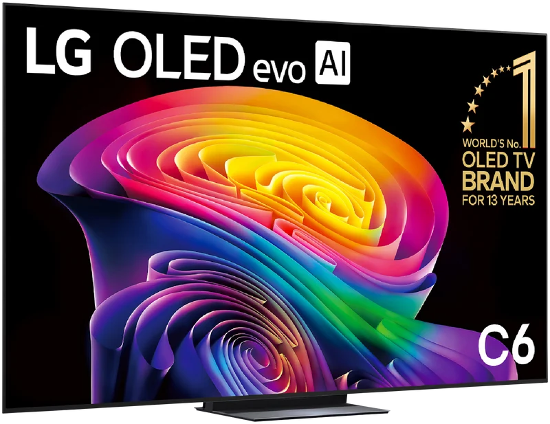 LG 83" OLED EVO AI C6 4K Smart TV 2026