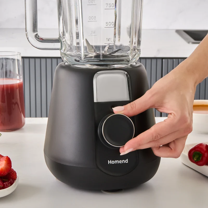 Homend Vintage Blendsetter 4927H, Stabmixer, Schwarz, 1000W