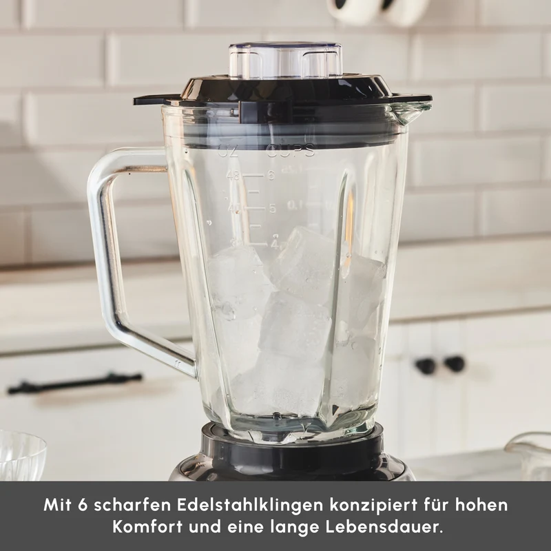 Karaca Inox 1,5 L Glasbehälter Inox Smoothie Blender