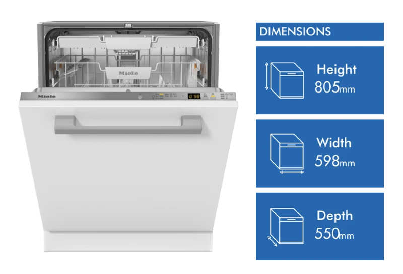 Miele 60cm Fully Integrated Dishwasher
