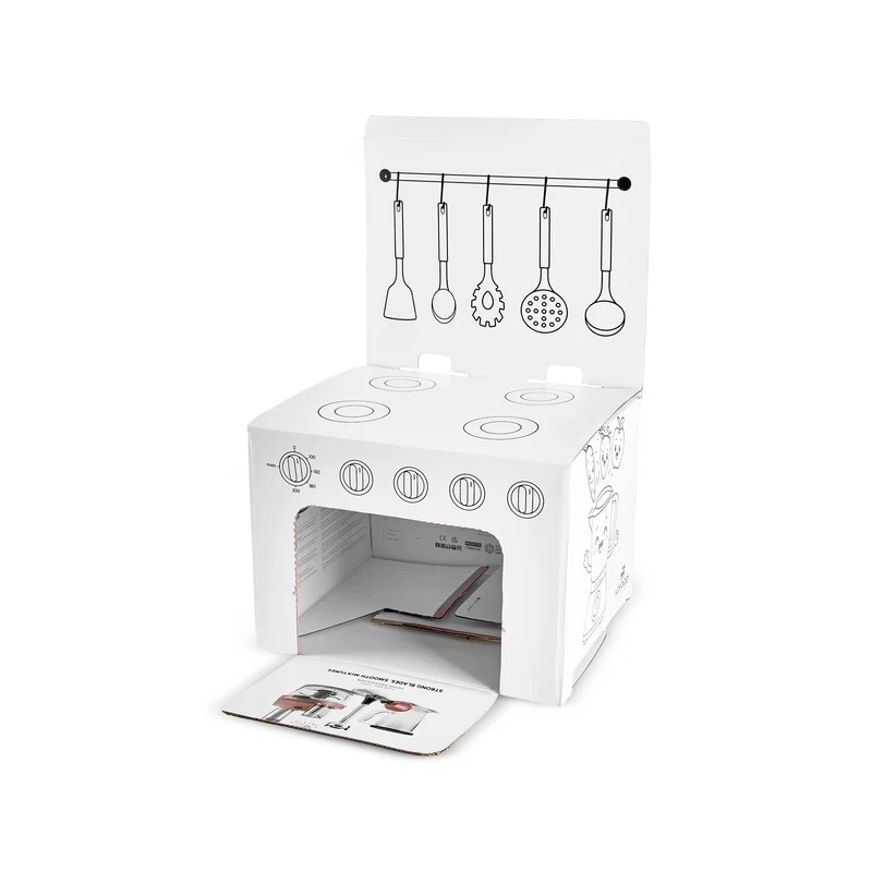 Karaca Mastermaid Küchenroboter aus Stahlglas, Langer Mixer 8 ın 1, 2500 W, Rosegold
