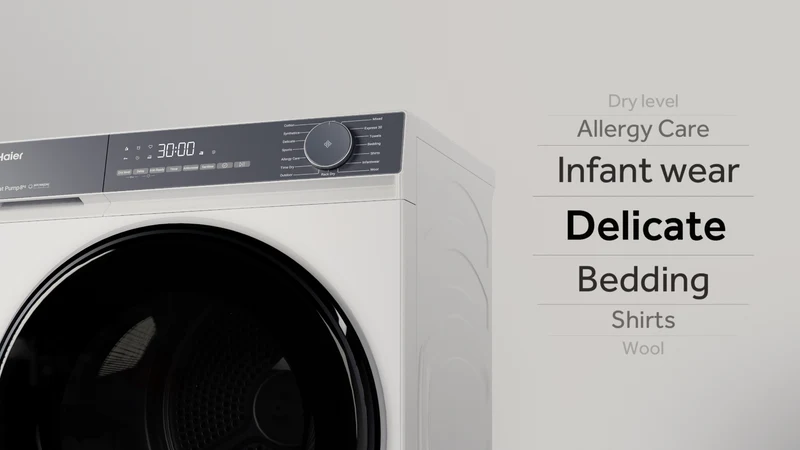 Haier 8kg 300 Series Heat Pump Dryer