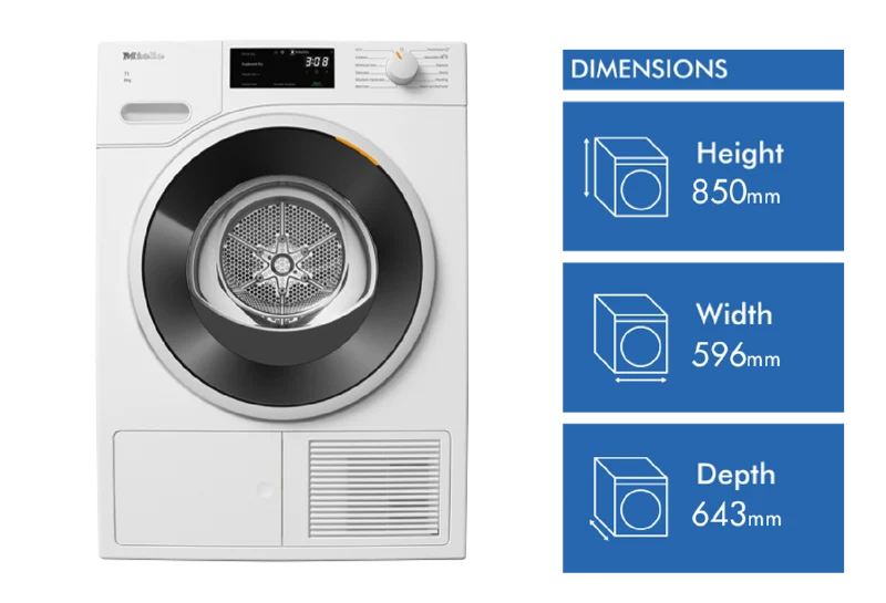 Miele 8kg Heat Pump Dryer